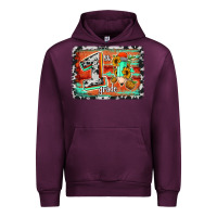 Mauve Wine western back to school 1st grade Urban Hoodie - Jasminsmagicworld