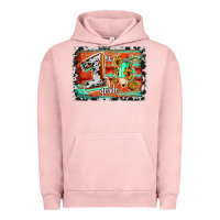 Pigment Salmon western back to school 1st grade Urban Hoodie - Jasminsmagicworld