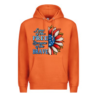 Carrot patriotic sunflower no background Premium Hoodie - Jasminsmagicworld