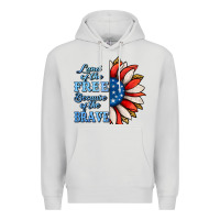 Dove Grey patriotic sunflower no background Premium Hoodie - Jasminsmagicworld