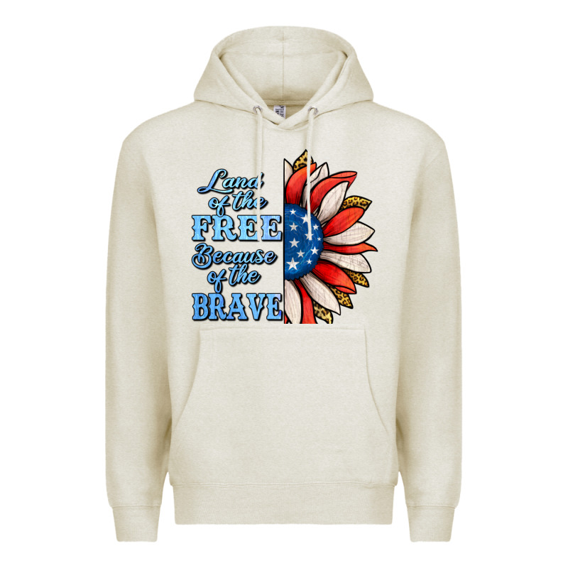 Patriotic Sunflower No Background Premium Hoodie by Jasminsmagicworld | Teevron