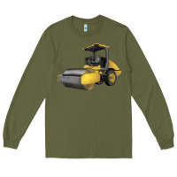 Army Green Drum Roller Long Sleeve Tee - LillyAllenDesigns