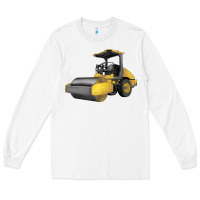 White Drum Roller Long Sleeve Tee - LillyAllenDesigns