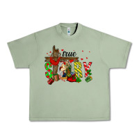 Oil Green True Story Holy Family Urban Heavy Tee - FaDigitalArtStudio