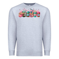 Heather Grey nurse fuel coffee cup Premium Sweatshirt - Jasminsmagicworld