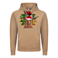 Longhorn Aztec Christmas Vintage Hoodie | Teevron