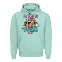 Seafoam Pour Some Sugar On Me Zipper Hoodie - JahusDesignShop