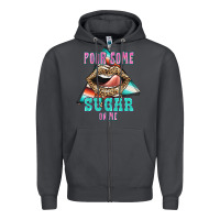 Smoke Pour Some Sugar On Me Zipper Hoodie - JahusDesignShop