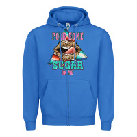 True Royal Pour Some Sugar On Me Zipper Hoodie - JahusDesignShop