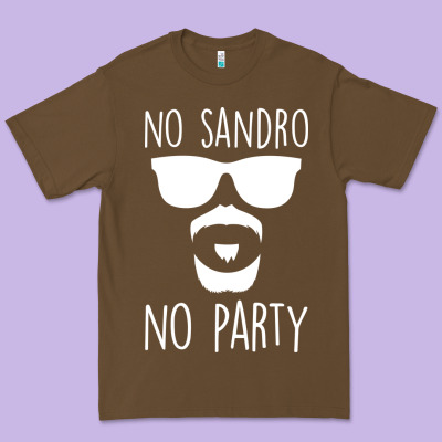 No Sandro No Party Premium Tee Designed By Bettercallsaul