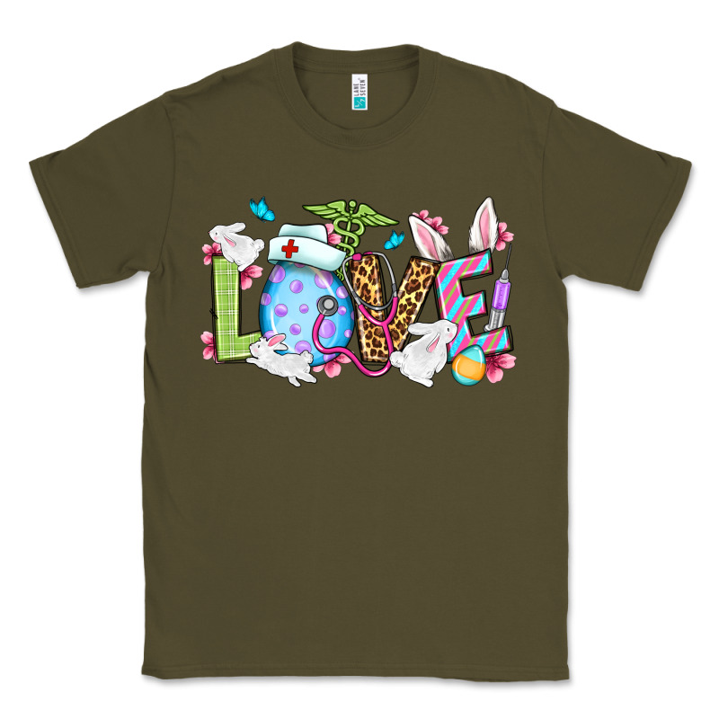 Love Nurse Easter Classic Tee by OliviaCreatesArt | Teevron