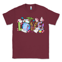 Burgundy Love Nurse Easter Classic Tee - OliviaCreatesArt