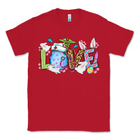 Red Love Nurse Easter Classic Tee - OliviaCreatesArt