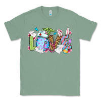 Sage Love Nurse Easter Classic Tee - OliviaCreatesArt