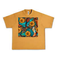 Peanut Butter western cowboy boot seamless pattern Urban Heavy Tee - BundleAndBundleShop
