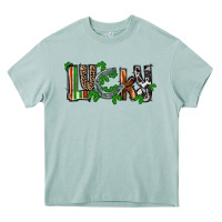 Arona Lucky horseshoe St. Patrick's Day Heavy Core Tee - CowGirlArtShop