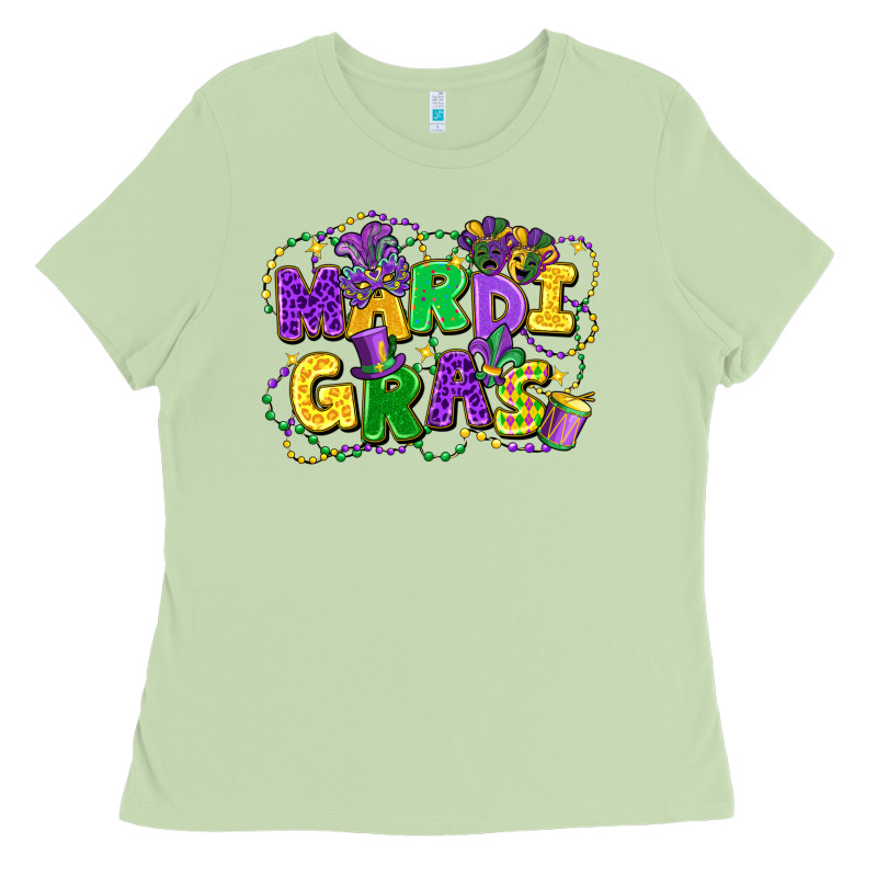 Mardi Gras Ladies Tee by FaDigitalArtStudio | Teevron