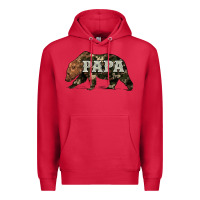 Cardinal bear papa Premium Hoodie - Artiststas