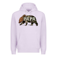 Lilac bear papa Premium Hoodie - Artiststas