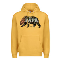 Mustard bear papa Premium Hoodie - Artiststas