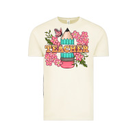 Vintage Arctic teacher floral pencil Vintage Tee - BundleAndBundleShop