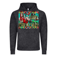 Vintage Black Just A Girl Who Loves Christmas Vintage Hoodie - CowhideDigitalArt