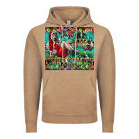 Vintage Coffee Just A Girl Who Loves Christmas Vintage Hoodie - CowhideDigitalArt