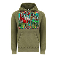 Vintage Olive Just A Girl Who Loves Christmas Vintage Hoodie - CowhideDigitalArt