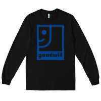 Black Goodwill Long Sleeve Tee - maiPhamDesign