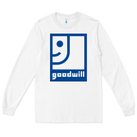 White Goodwill Long Sleeve Tee - maiPhamDesign