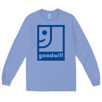 Colony Blue Goodwill Long Sleeve Tee - maiPhamDesign