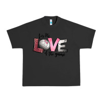 Pigment Black for the love of the game volleyball Urban Heavy Tee - Jasminsmagicworld