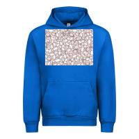 Cobalt baseball seamless background  (3200x2400px) Urban Hoodie - Jasminsmagicworld