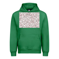 Emerald baseball seamless background  (3200x2400px) Urban Hoodie - Jasminsmagicworld