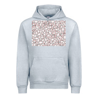 Heather Grey baseball seamless background  (3200x2400px) Urban Hoodie - Jasminsmagicworld