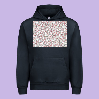 Baseball Seamless Background  (3200x2400px) Urban Hoodie Designed By Jasminsmagicworld