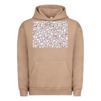 Pigment Burro baseball seamless background  (3200x2400px) Urban Hoodie - Jasminsmagicworld