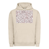 Pigment French Oak baseball seamless background  (3200x2400px) Urban Hoodie - Jasminsmagicworld