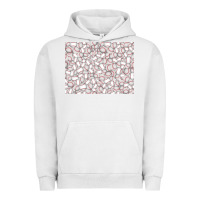 Pigment Lunar Rock baseball seamless background  (3200x2400px) Urban Hoodie - Jasminsmagicworld