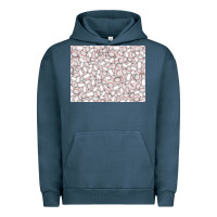 Pigment Midnight Navy baseball seamless background  (3200x2400px) Urban Hoodie - Jasminsmagicworld