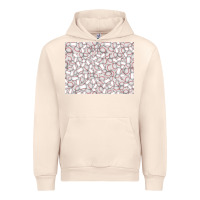 Sandshell baseball seamless background  (3200x2400px) Urban Hoodie - Jasminsmagicworld
