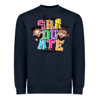 Navy kinder graduate 2023 Heavyweight Sweatshirt - RanaPortraitStore