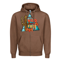 Chestnut Wıld and Free Zipper Hoodie - JahusDesignShop