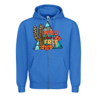 True Royal Wıld and Free Zipper Hoodie - JahusDesignShop