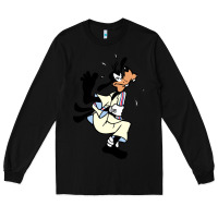 Black day gift for cartoon goofy character Long Sleeve Tee - maiPhamDesign