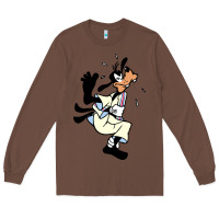 Chestnut day gift for cartoon goofy character Long Sleeve Tee - maiPhamDesign