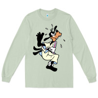 Matcha day gift for cartoon goofy character Long Sleeve Tee - maiPhamDesign