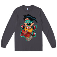 Smoke animal the goofy movie cartoon Long Sleeve Tee - maiPhamDesign