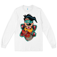 White animal the goofy movie cartoon Long Sleeve Tee - maiPhamDesign