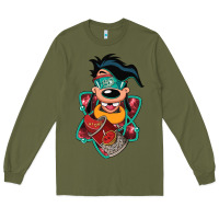 Army Green animal the goofy movie cartoon Long Sleeve Tee - maiPhamDesign